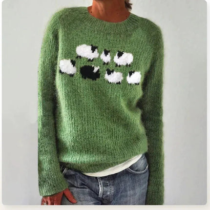 Hazel | Retro Knitted Sweater
