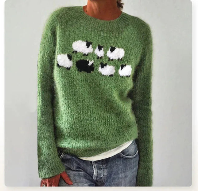 Hazel | Retro Knitted Sweater