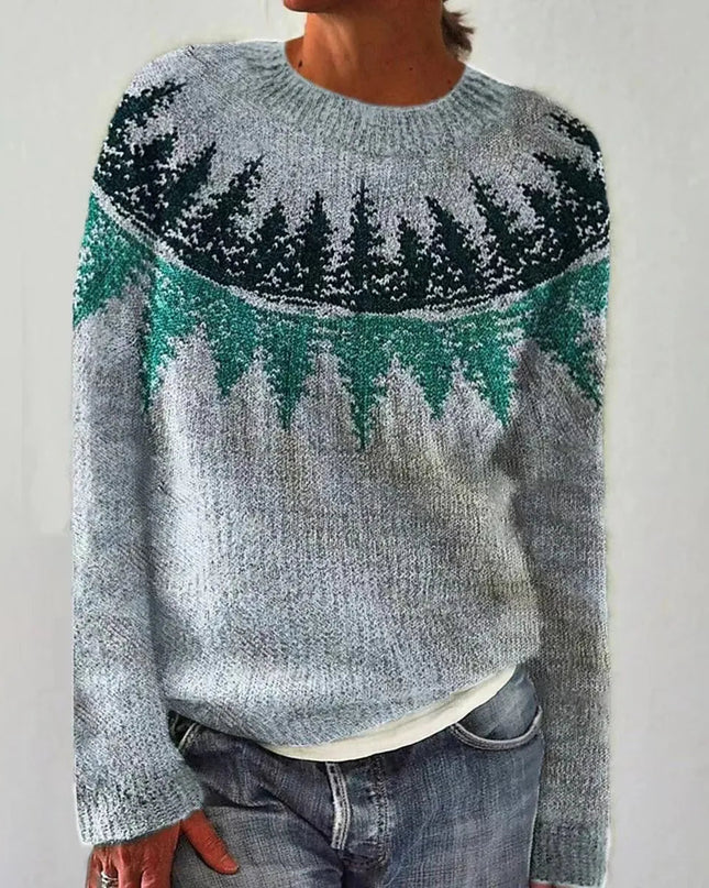 Hazel | Retro Knitted Sweater