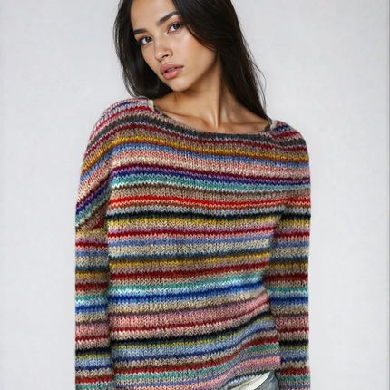 Hazel | Retro Knitted Sweater