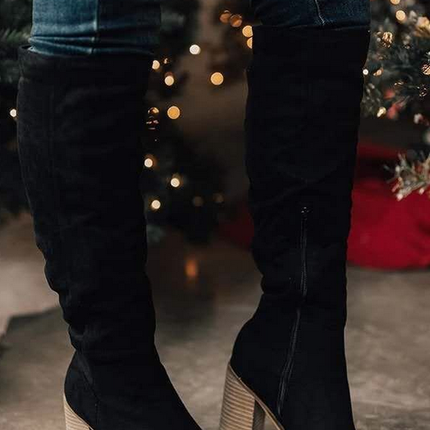 Eliana Suede Knee Boots for Chic Fall Style