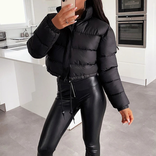 Women’s Short Jacket and Front Zipper