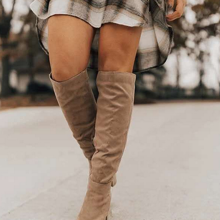 Eliana Suede Knee Boots for Chic Fall Style