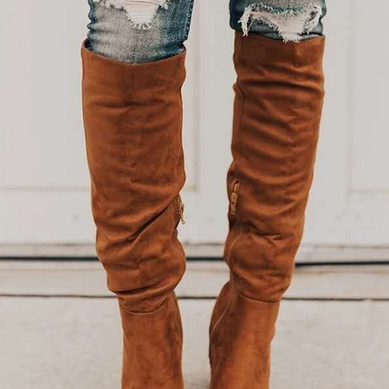 Eliana Suede Knee Boots for Chic Fall Style