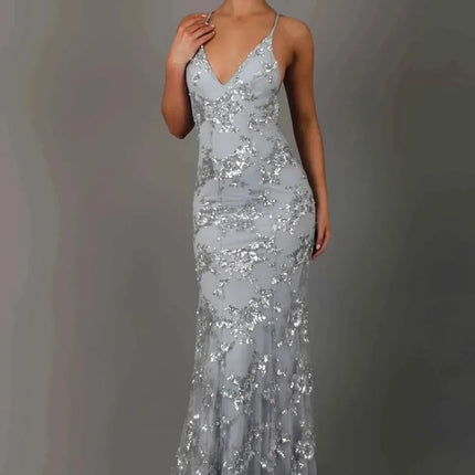 Imogen | Glamorous Party Dress – Sequin Maxi Evening Style
