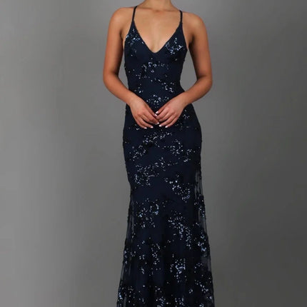 Imogen | Glamorous Party Dress – Sequin Maxi Evening Style