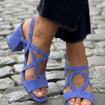 Isabeau | Chic Sandals for Women – Strappy Block-Heel Style