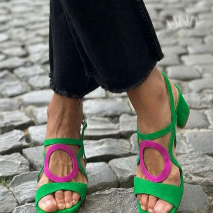 Isabeau | Chic Sandals for Women – Strappy Block-Heel Style