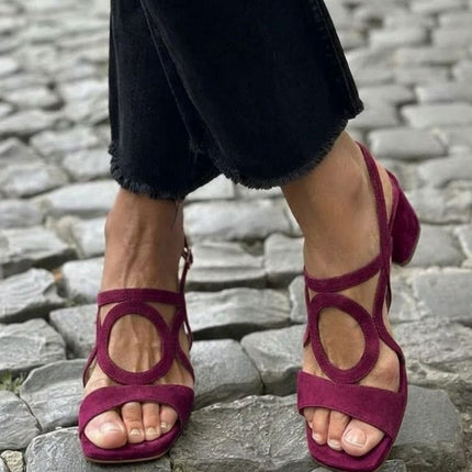 Isabeau | Chic Sandals for Women – Strappy Block-Heel Style