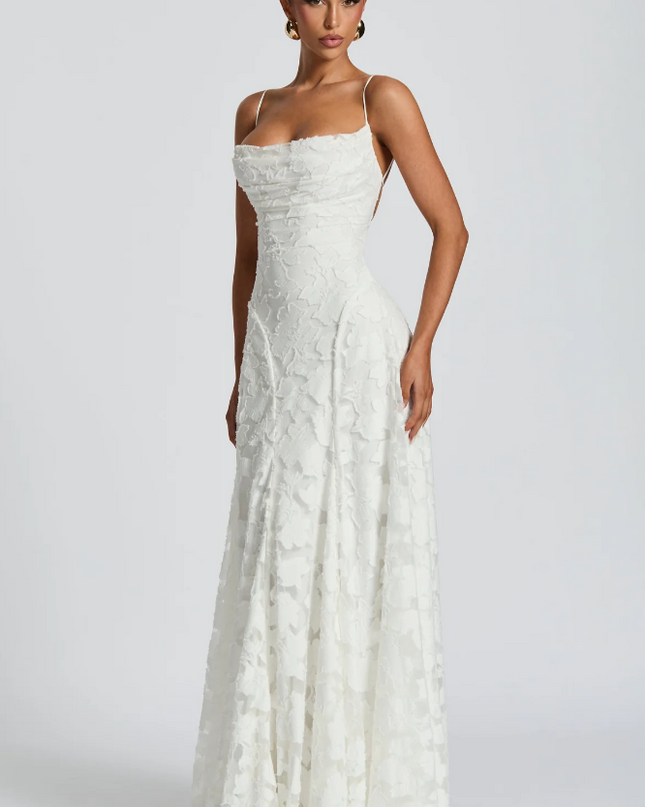 Isadora | Backless Maxi Evening Dress