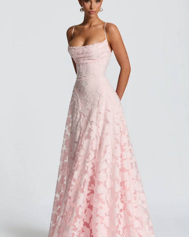 Isadora | Backless Maxi Evening Dress