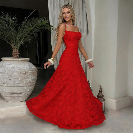 Isadora | Lace Maxi Evening Dress