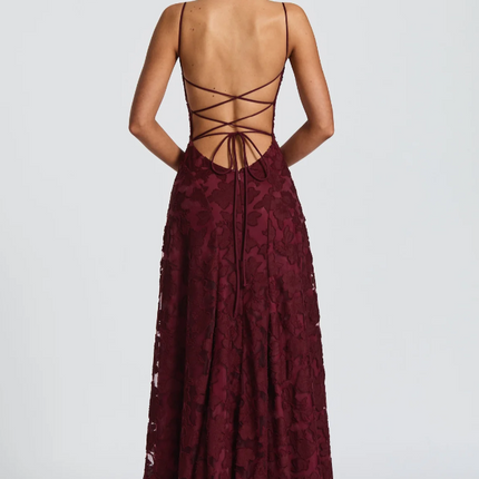 Isadora | Lace Maxi Evening Dress