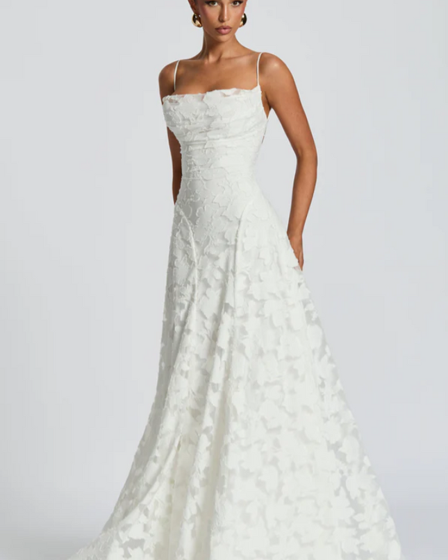 Isadora | Backless Maxi Evening Dress