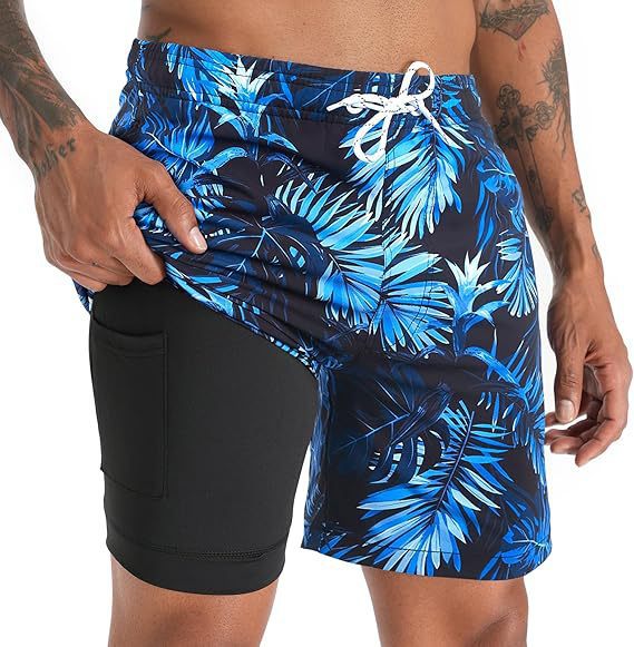 Kaelan | Quick-Dry Swim Shorts – Men's Performance Beach Style
