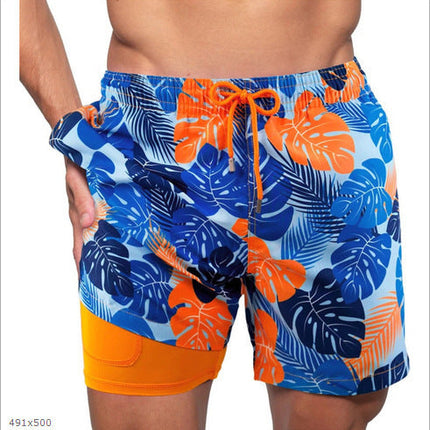 Kaelan | Quick-Dry Swim Shorts – Men's Performance Beach Style