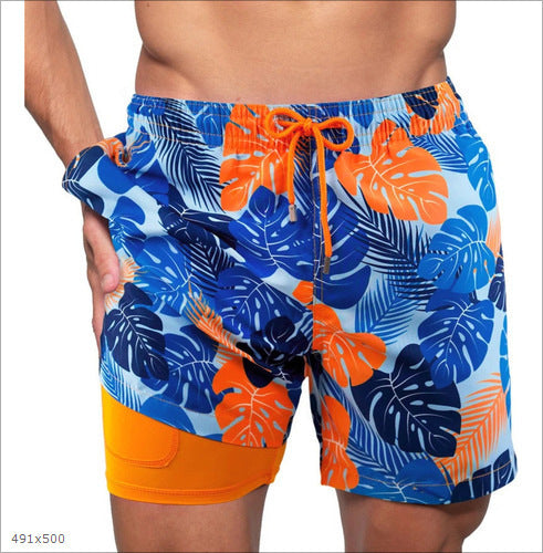 Kaelan | Quick-Dry Swim Shorts – Men's Performance Beach Style