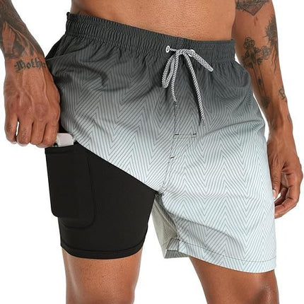 Kaelan | Quick-Dry Swim Shorts – Men's Performance Beach Style