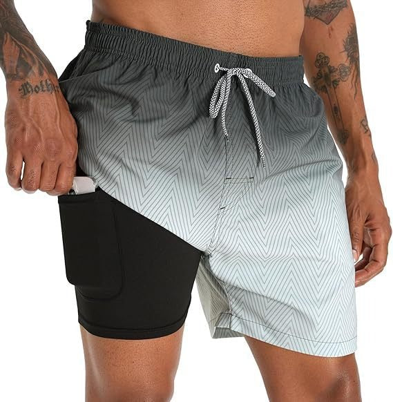 Kaelan | Quick-Dry Swim Shorts – Men's Performance Beach Style