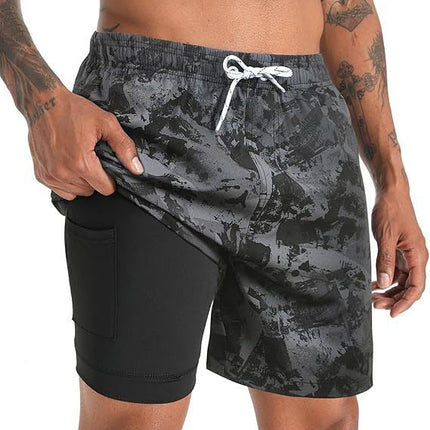 Kaelan | Quick-Dry Swim Shorts – Men's Performance Beach Style