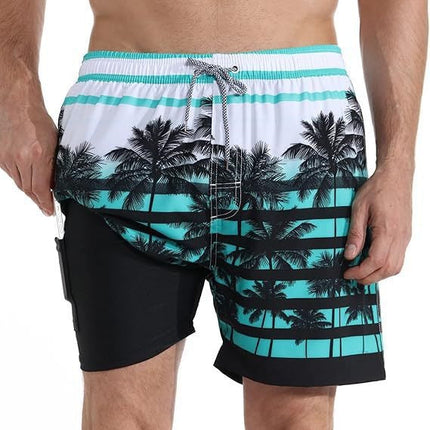 Kaelan | Quick-Dry Swim Shorts – Men's Performance Beach Style