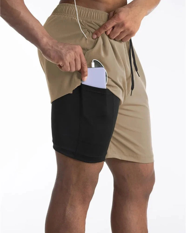 Kieran | Performance Running Shorts – Men's Lined Training Fit