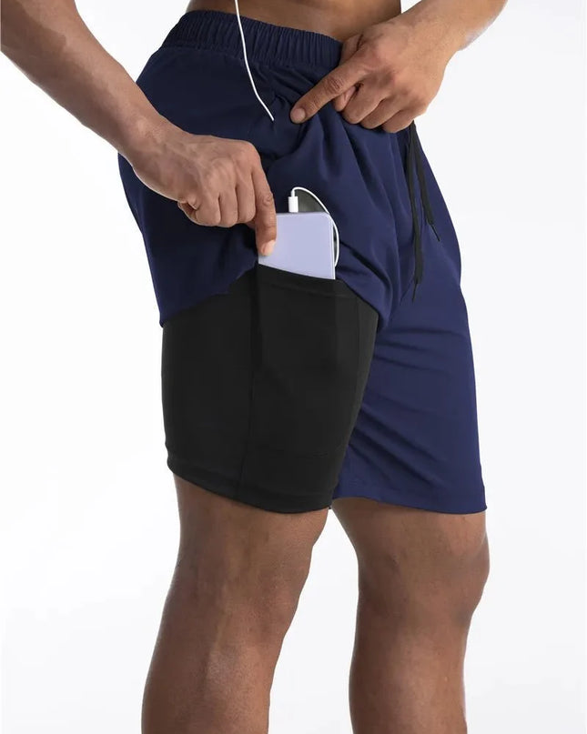 Kieran | Performance Running Shorts – Men's Lined Training Fit