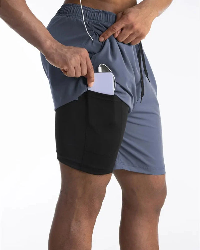 Kieran | Performance Running Shorts – Men's Lined Training Fit