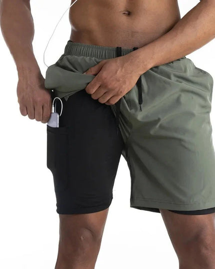 Kieran | Performance Running Shorts – Men's Lined Training Fit