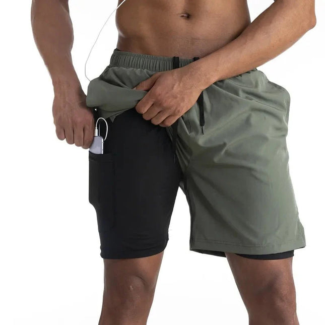 Kieran | Performance Running Shorts – Men's Lined Training Fit
