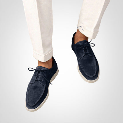 Logan | Men's Lace-Up Low Top Loafers
