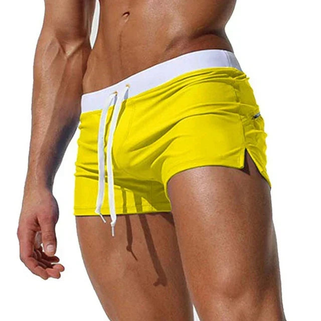 Lysander | Athletic Swim Shorts – Men's Fitted Drawstring Style