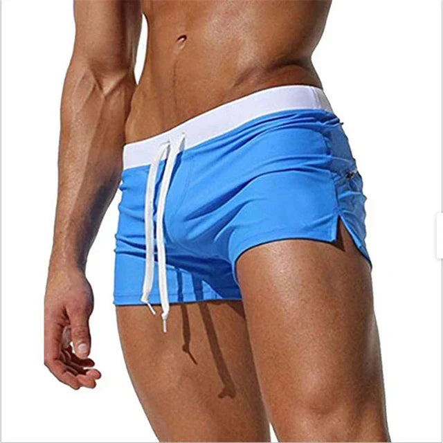 Lysander | Athletic Swim Shorts – Men's Fitted Drawstring Style