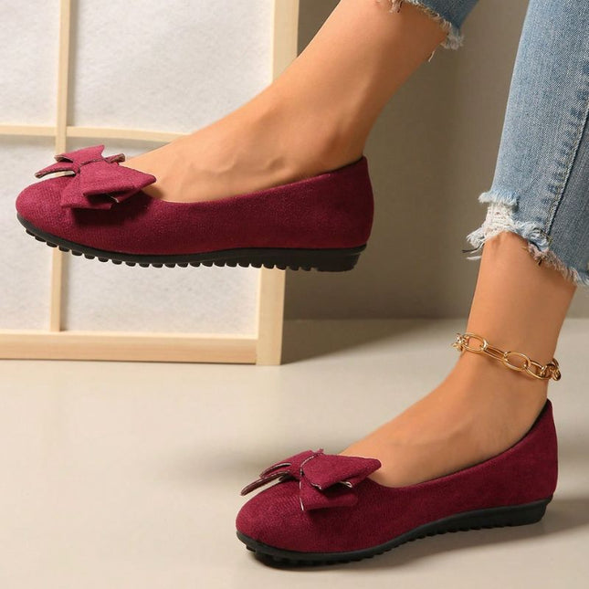 Maelis | Comfort Ballet Flats – Orthopedic Wide Fit