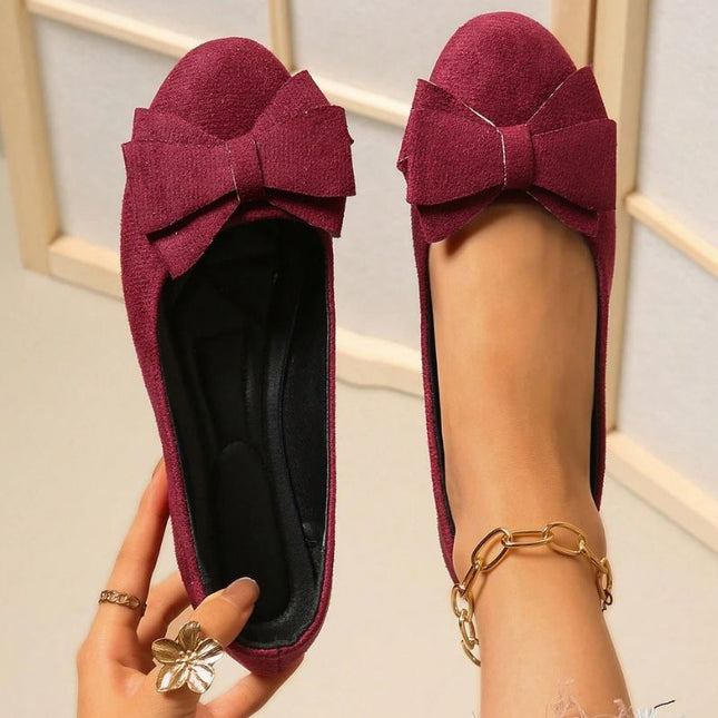Maelis | Comfort Ballet Flats – Orthopedic Wide Fit