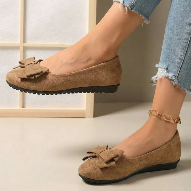 Maelis | Comfort Ballet Flats – Orthopedic Wide Fit