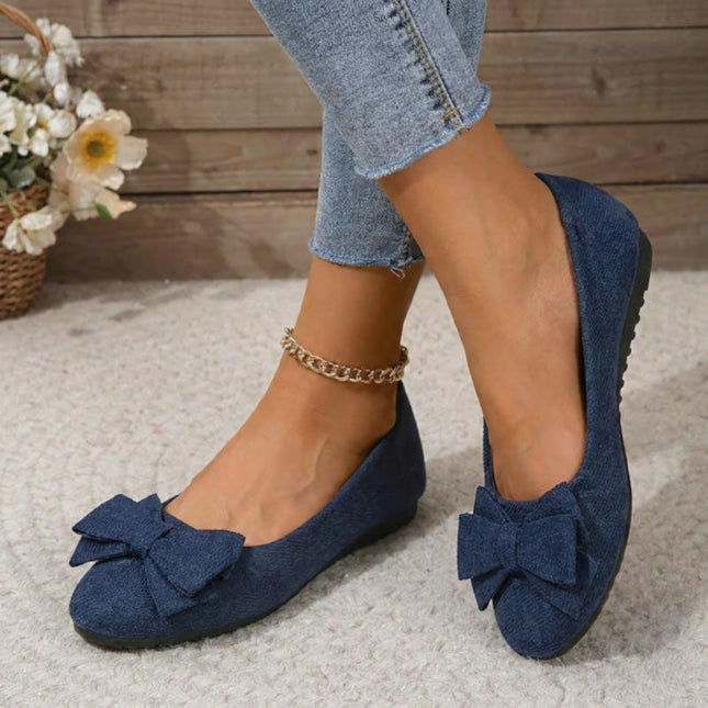 Maelis | Comfort Ballet Flats – Orthopedic Wide Fit