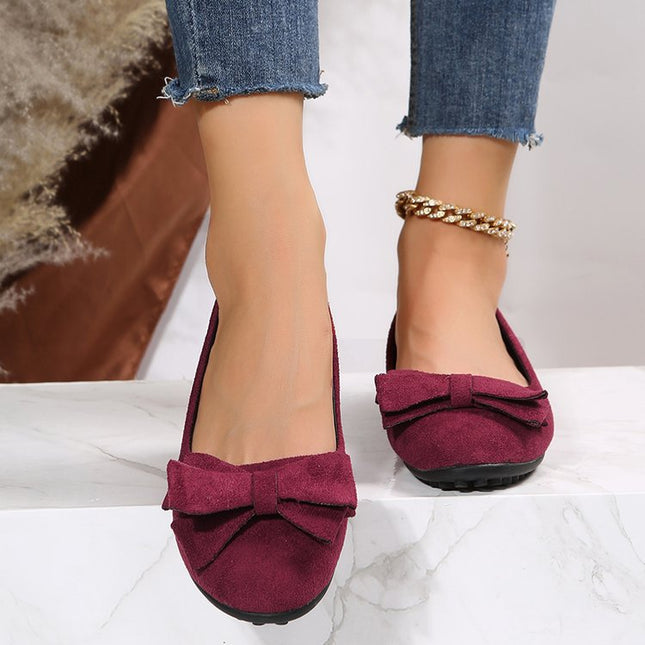 Maelis | Comfort Ballet Flats – Orthopedic Wide Fit