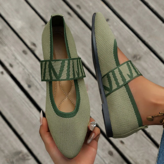 Maëlys | Elegant Mary Jane Flats – Orthopedic Comfort