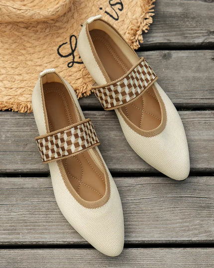 Maëlys | Elegant Mary Jane Flats – Orthopedic Comfort