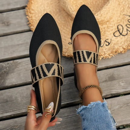 Maëlys | Elegant Mary Jane Flats – Orthopedic Comfort