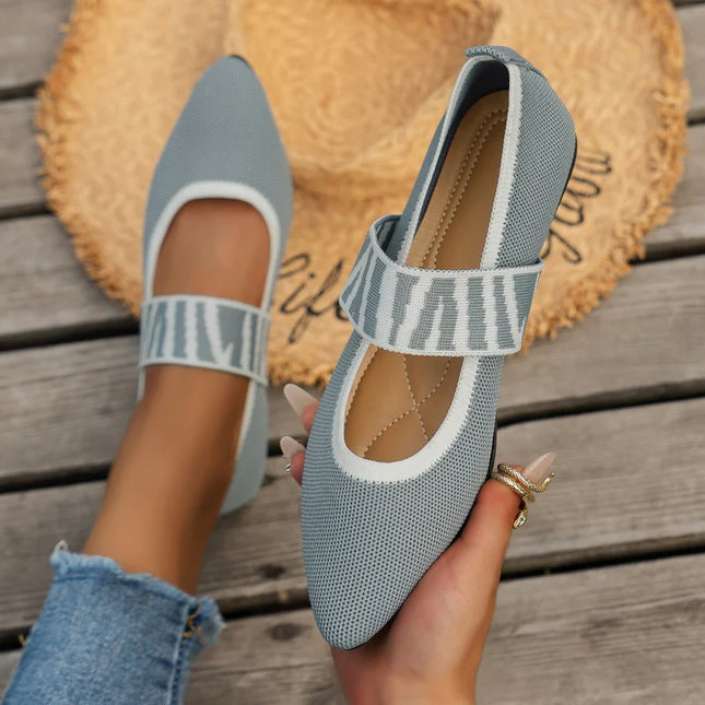Maëlys | Elegant Mary Jane Flats – Orthopedic Comfort