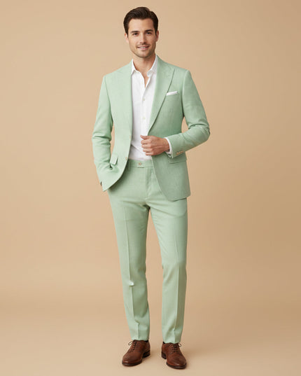 Matteo | Relaxed Men's Linen Suit – Two-Piece Tailored