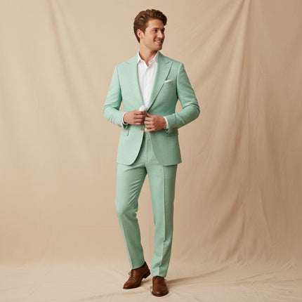 Matteo | Relaxed Men's Linen Suit – Two-Piece Tailored
