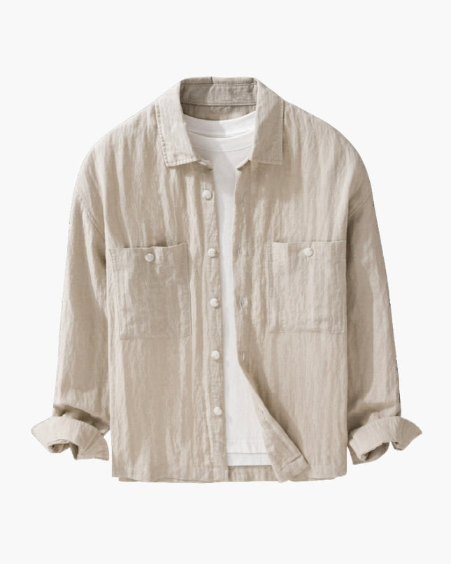 Men’s Button-Front Overshirt