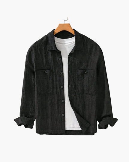Men’s Button-Front Overshirt