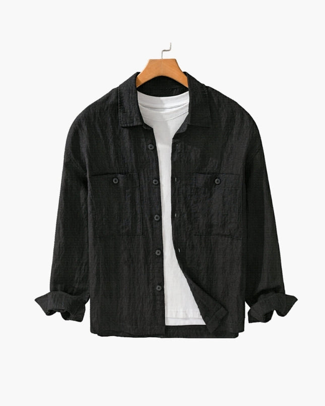 Men’s Button-Front Overshirt