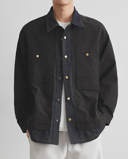 Men’s Button-Up Utility Jacket