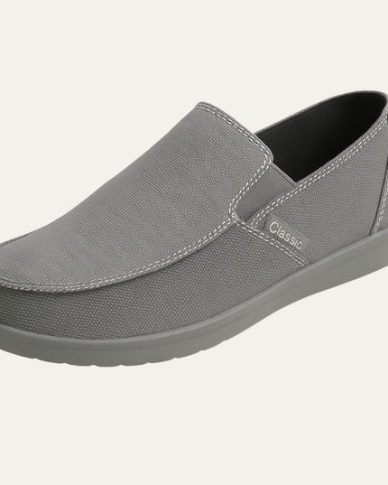 Men’s Casual Slip-On Loafers with Contrast Stitching
