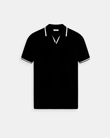 Men’s Contrast Trim Polo Shirt